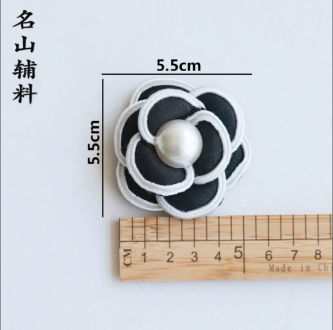 Pearl flower French semi-finished skirts headwear hair accessories brooches suit clothing accessories