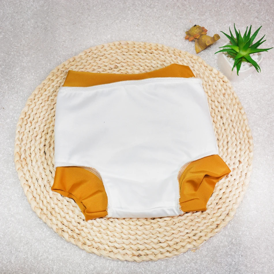 Arrival Eezkoala Leakproof Swimming Diaper born Baby High Waist Swim Nappies Washable Sunproof Swimwear Cloth Nappys 250724