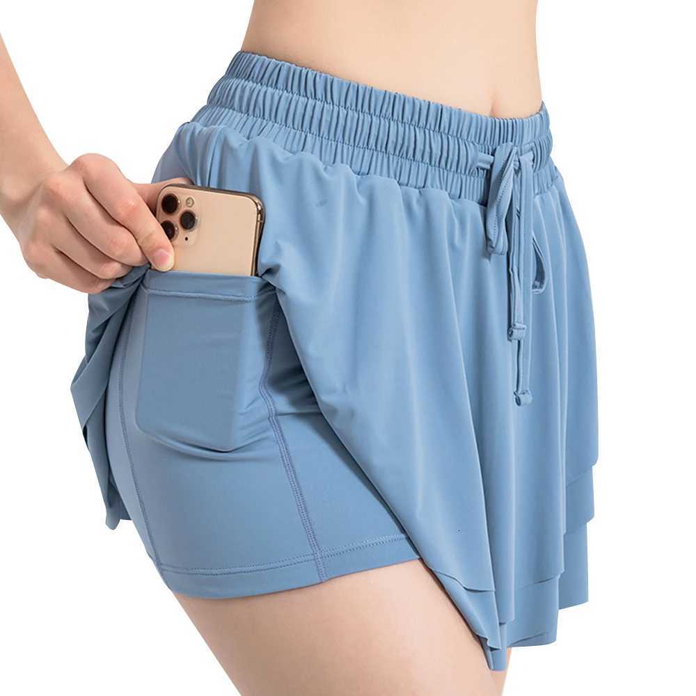 QUALITY Women Sports Shorts High Waist Butt Yoga Gym Workout Cycling Jogging Golf Fitness Shorts Leggings Tennis Skort Plus Size XJ250724