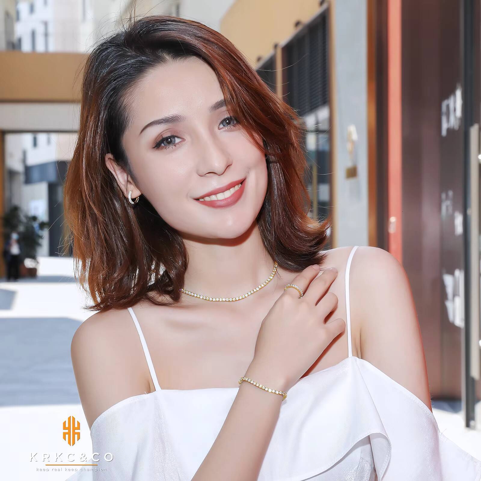 2mm 3mm 4mm 5mm VVS Moissanite Tennis Chain 925 Sterling Silver White Gold Plated Women Men Jewelry Diamond Bracelet Necklace