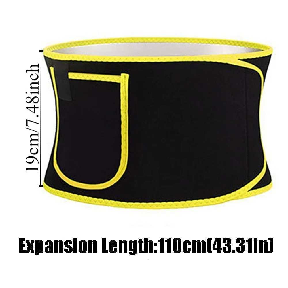 Women Slimming Belt Fitness Corset Waist Support Adjustable Sweat Waist Body Shaper Lumbar Belt W250724