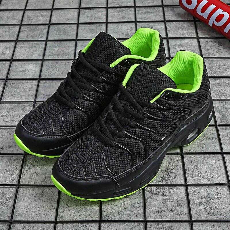 Men's Air Cushion Fly Woven Breathable Sports Outdoor Casual Lightweight Comfortable Running Shoes