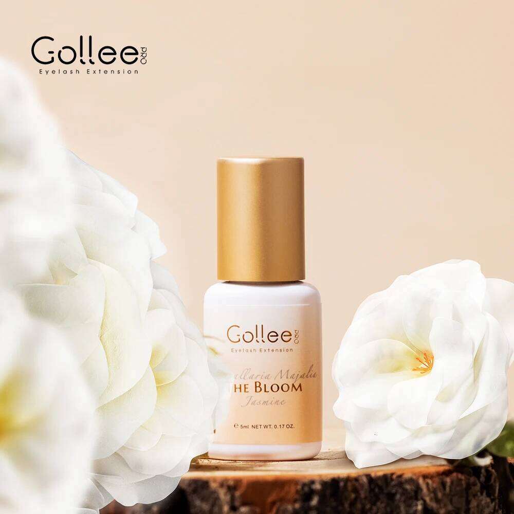 Gollee 1s Dry Mixed floral fragrance Eyelash Extension with Bonder Glue Lash Fast Accelerator Waterproof Bond X250724
