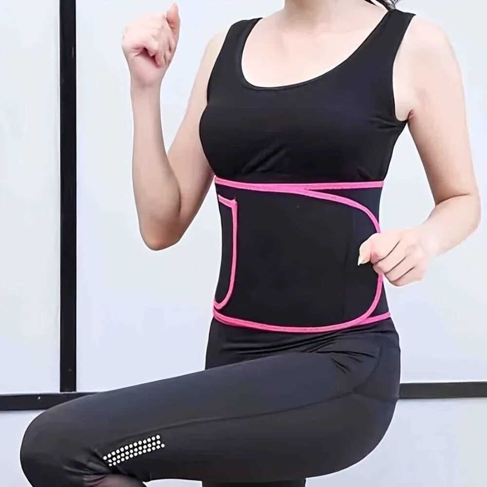 Women Slimming Belt Fitness Corset Waist Support Adjustable Sweat Waist Body Shaper Lumbar Belt W250724