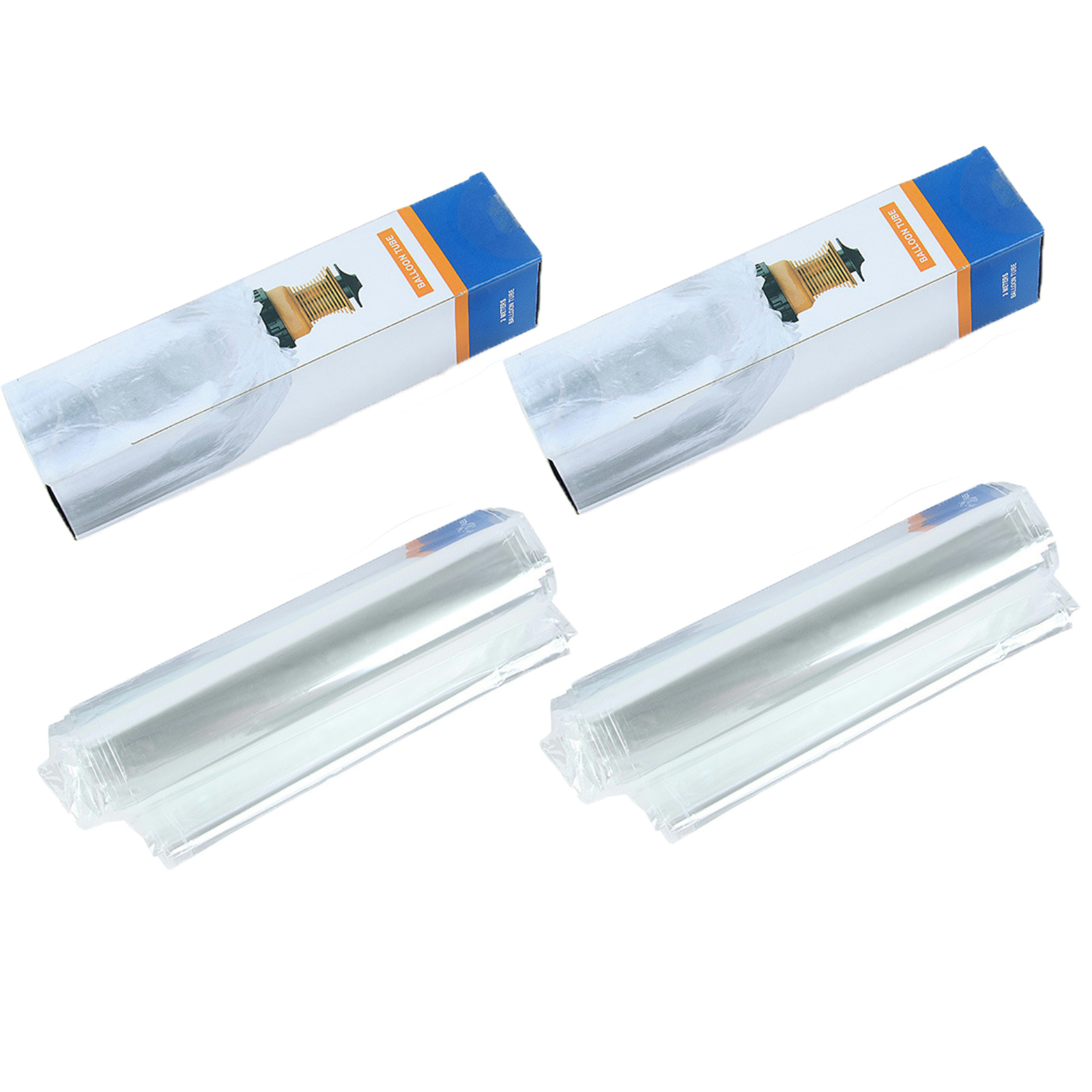 2 Pcs 16 ft per Roll Balloon Bag and Cleaning Brush Set compatible with storz bickel EASY VALVE volcano bag