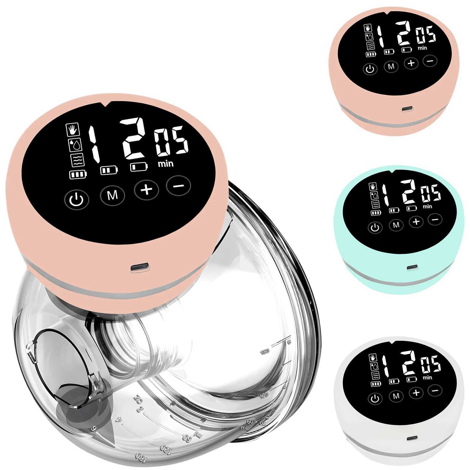 3-Mode Smart USB Charge Wearable Electric Breast Pump Milk Collectors Portable Breast Milk Pump Machine X250724
