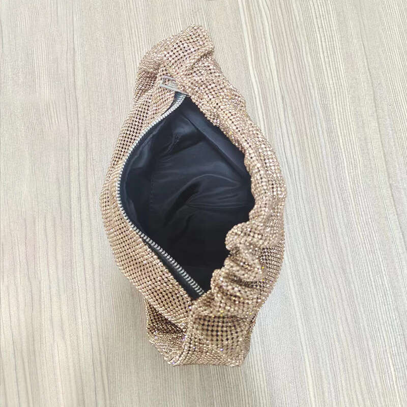 Designer Luxury Evening Diamond Fashion New Clutch Evening Socialite High-End Handbag Dumpling Bag