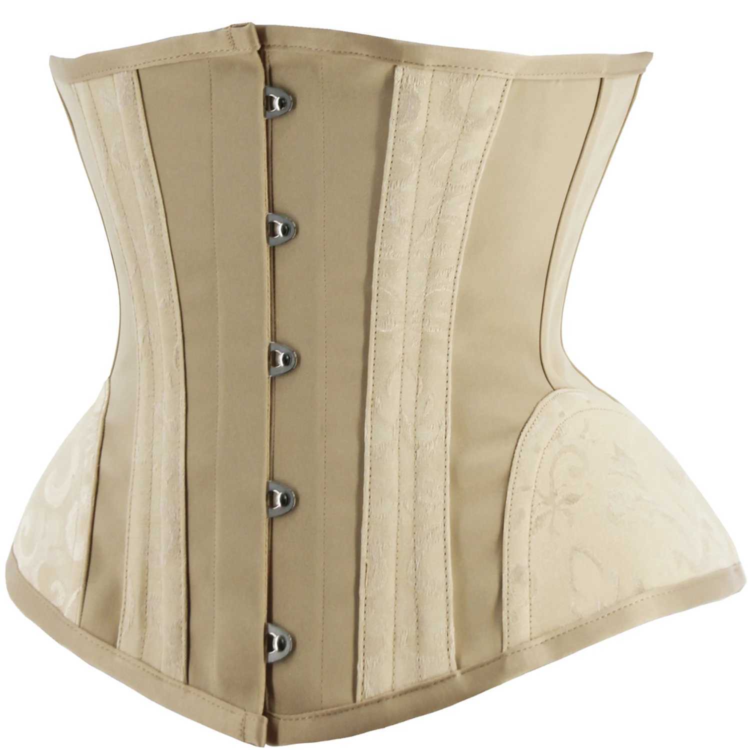 Short Torso Hourglass Waist Corset for Women Sexy Gothic Bustiers and Corsets Underbust Waist Slimming Waist CincherW250724