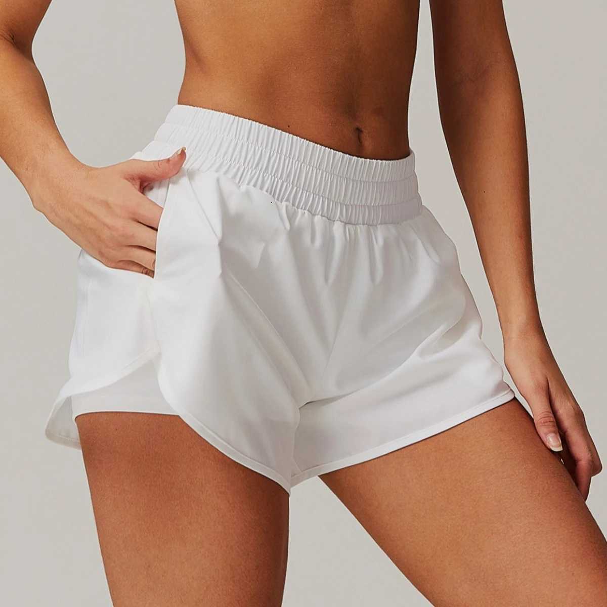 Chik-Dry Yoga Shorts Women Fitness Elastic Running Workout Short Leggings Running Gym Yoga Pants Sport Shorts Fitness Sportwear XJ250724