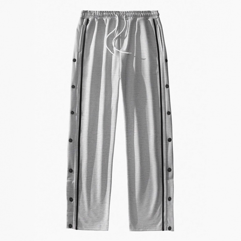 Free shipping designer pants for man Buckle casual pants high street trendy brand