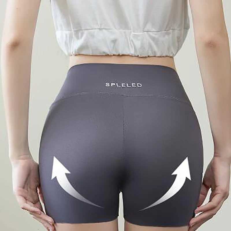Women Tummy Control Yoga Slim Shorts Sports Biker Shorts Women Naked Feeling High Waist Yoga Shorts Push Up Fitness Leggings XJ250724
