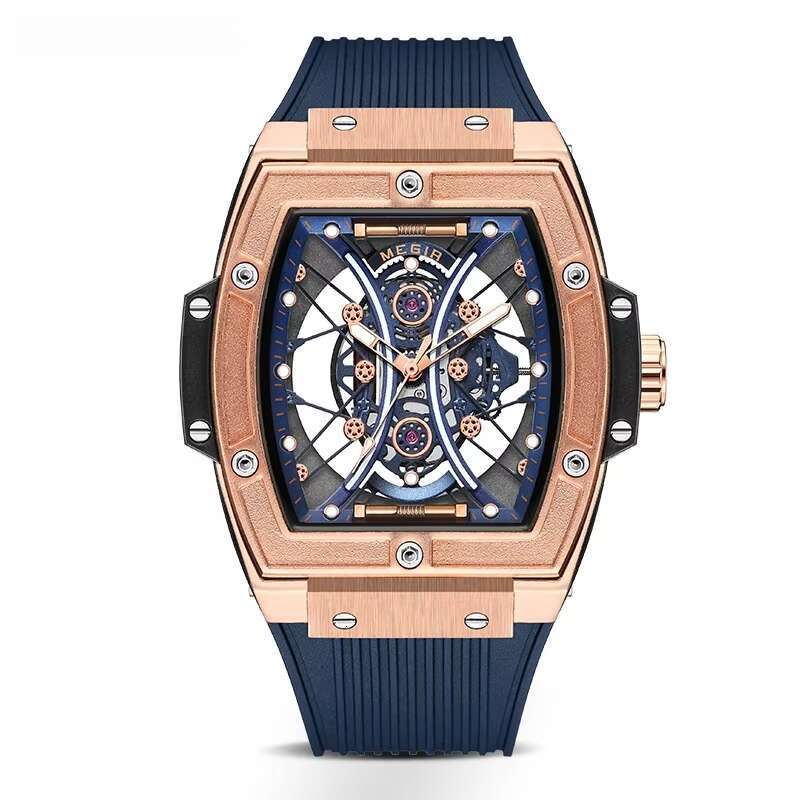 DHwatches MEGIR Men's Sports Watch - Luminous, 30M Waterproof, Silicone Strap, Fashion Quartz Wristwatch for Active Men