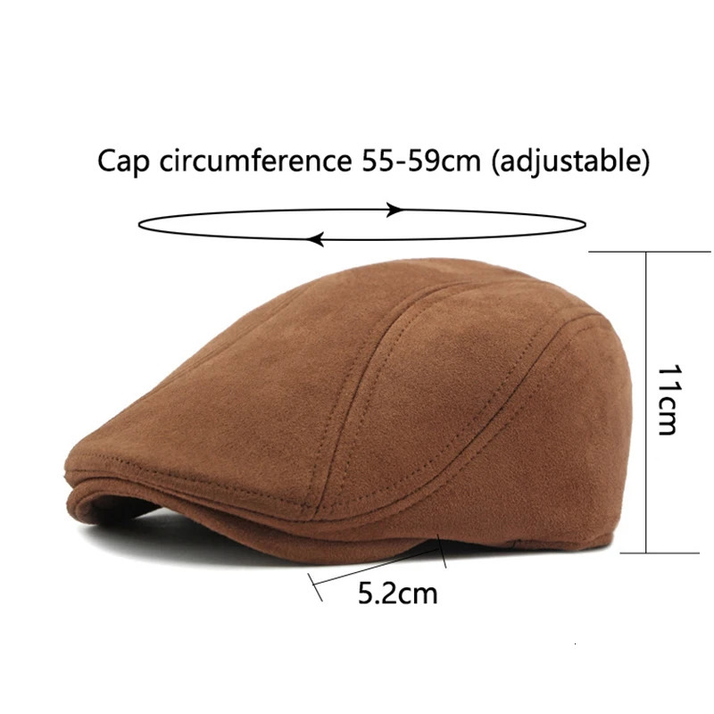 Fashion Berets Men Women Spring Autumn Suede Hats Herringbone Flat Cap Classical Artist Painter Hat Male Female Beret Cap Gorras 250723