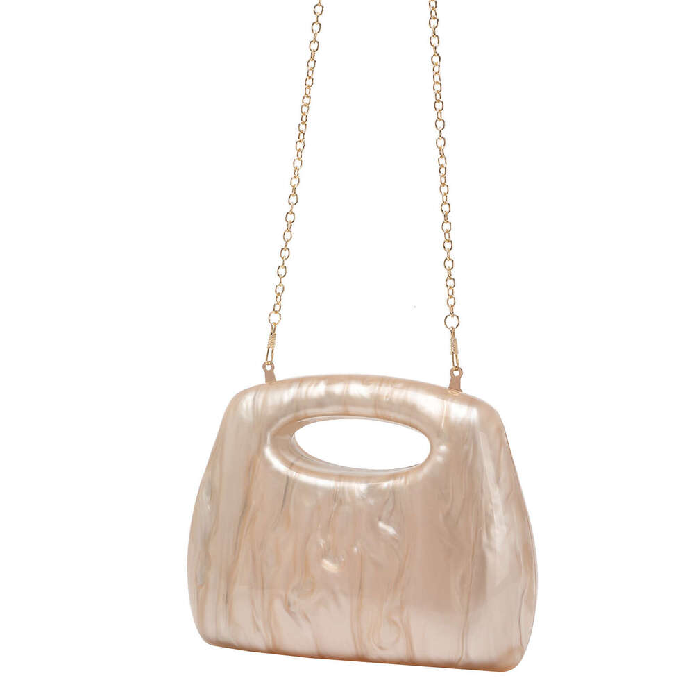 Designer Luxury Evening Diamond New Women's Marble Fashionable Elegant Evening Clutch Chain Shoulder Bag