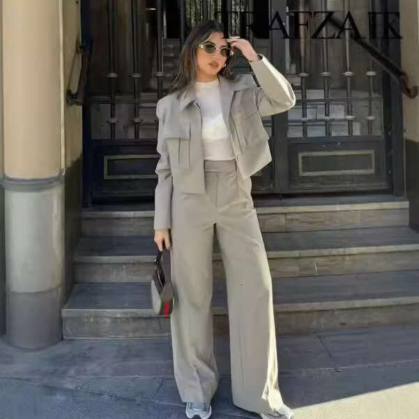 TRAFZA Style Summer New Fashion Casual Slim Fit + Suit Trousers B5