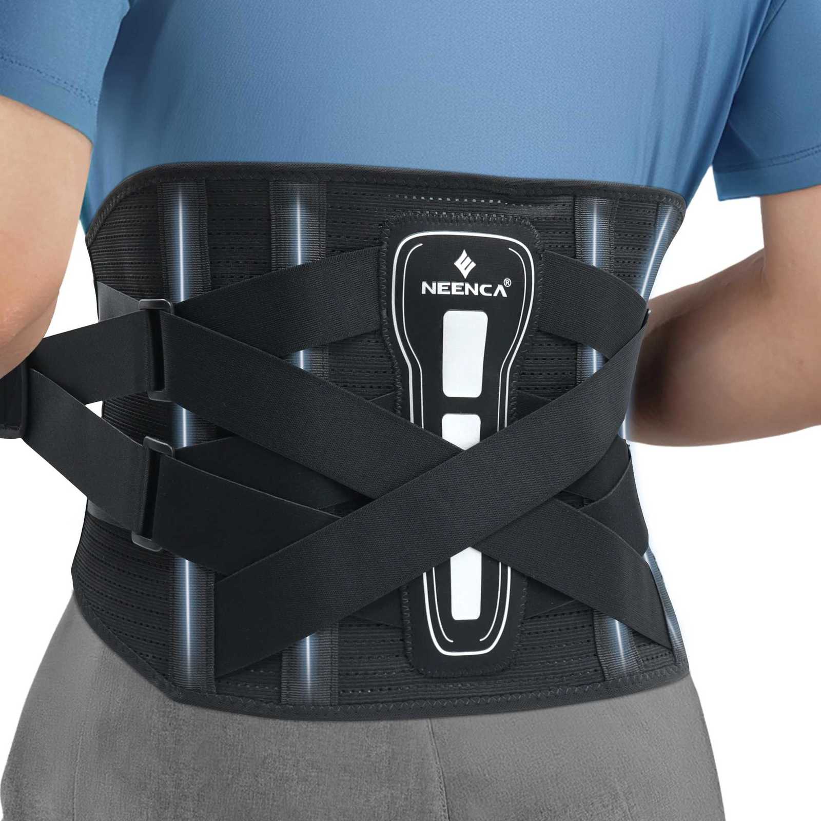Back Brace for Lower Back Pain 7 Stays Ergonomic Lumbar Support Belt for Women Men Pain Relief from Sciatica Herniated Disc W250724