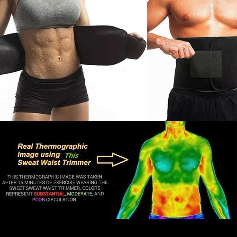 Neoprene Sauna Waist Slimming Belt Sweat Belt Shaper Fat Burn Shaperwear Adjustable Slimming Wraps Fajas Slimming Belt W250724