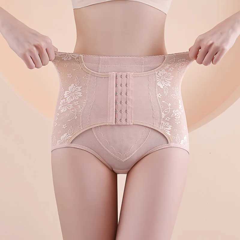 Womens Shapers High Waist Button Training Corset Body Shaper Womens Tummy Control Panties Body Shaping Butt Lifting Shaper W250724
