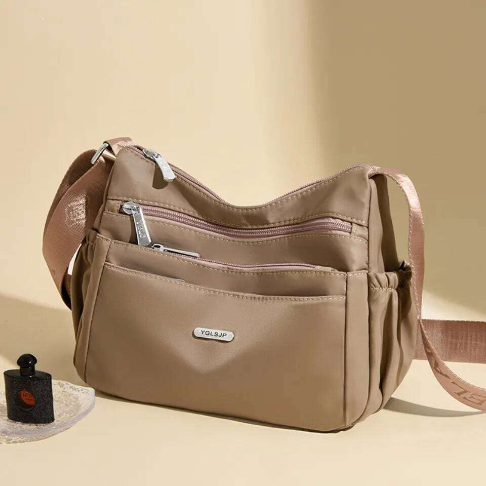 Multiple Pockets Shoulder Bags For Nylon Waterproof Purses And Handbags Women Designer Female Crossbody Bag Sac