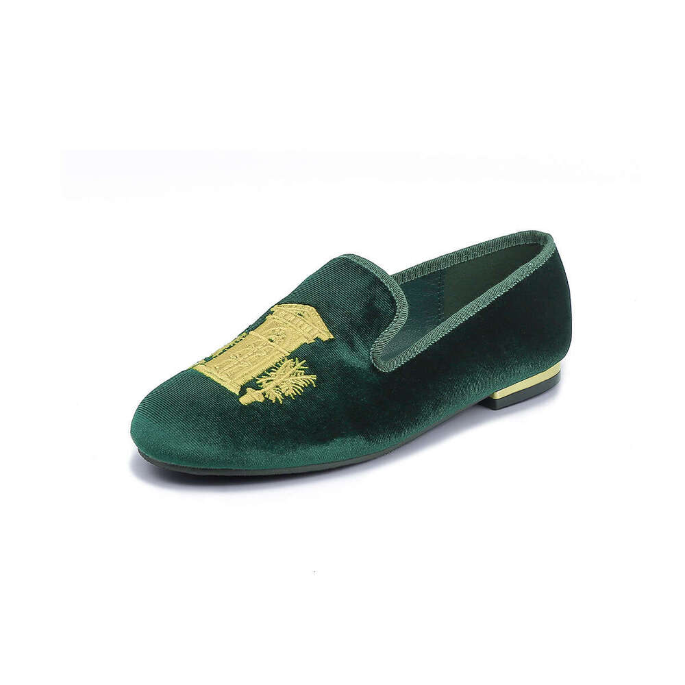Designer Winter New Niche Women's Sun Moon Casual Fashion Korean Version Embroidered Flat Shoes