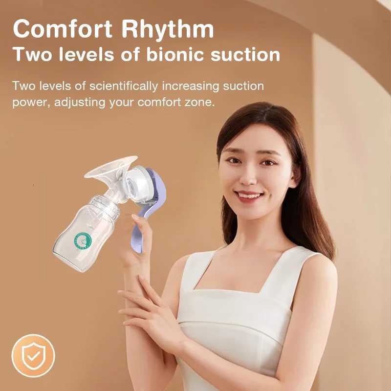 Breast Pump Baby Nipple Manual Suction Milk Pump Feeding Breasts Pumps Milk Bottle Sucking Postpartum Supplies BPA Free X250724