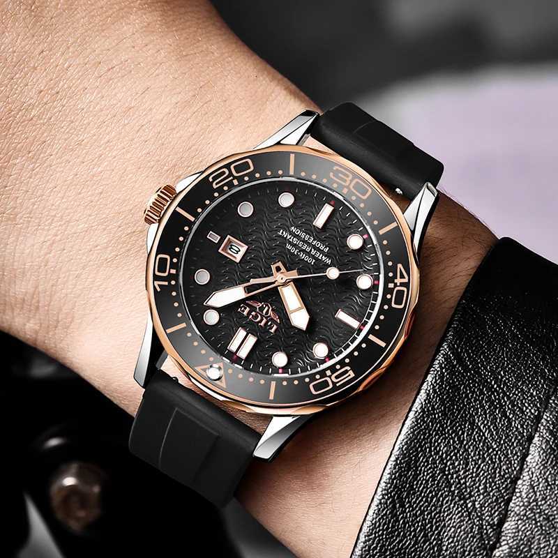 2025 LIGE New Business Mens Watches Top Brand Luxury Dive Watch for Men Waterproof Date Clock Sport Watch Relogio Masculino + Box W250724
