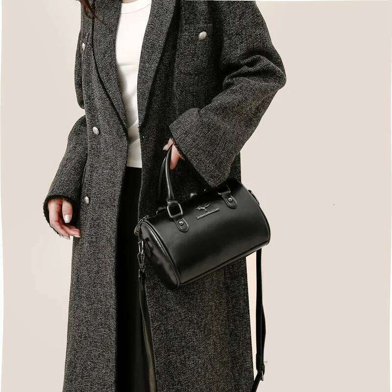 Brand Women Oil wax Leather Handbags Fashion Female Large Capacity Crossbody Bag Shoulder Messenger Bags Ladies New Tote