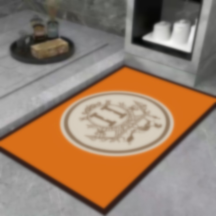 Designer carpets luxury brand home hallway mats anti - slip mats beside beds in bedrooms and bathrooms floor mats for study swivel chairs hanging bask