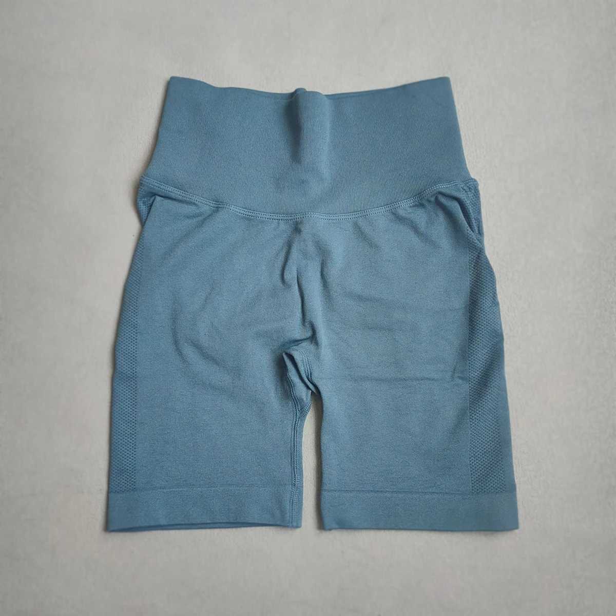 Women Shorts Yoga Fitness Shorts Running Cycling Shorts Breathable Sports Leggings Seamless High Waist Summer Workout Gym Shorts XJ250724