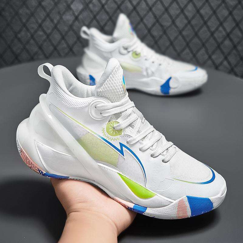Yinsu 10 Basketball Men Sound, Practical Sneakers for Couples, Lasted Sports with Luminous Mesh Running Shoes