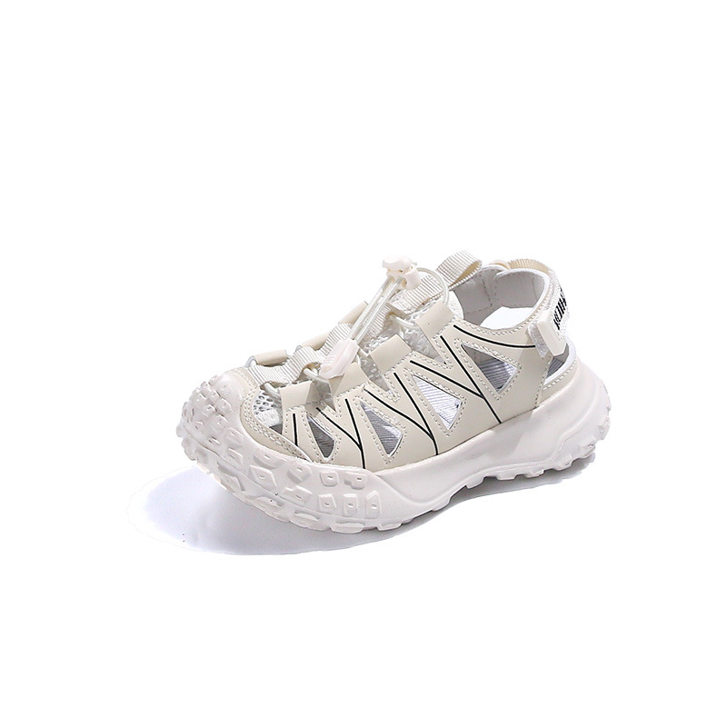 Childrens sports shoes popular singlemesh hollowedout casual shoes in summer 2025 new softsoled and nonslip beach shoes for baby girlsC250926 S251027