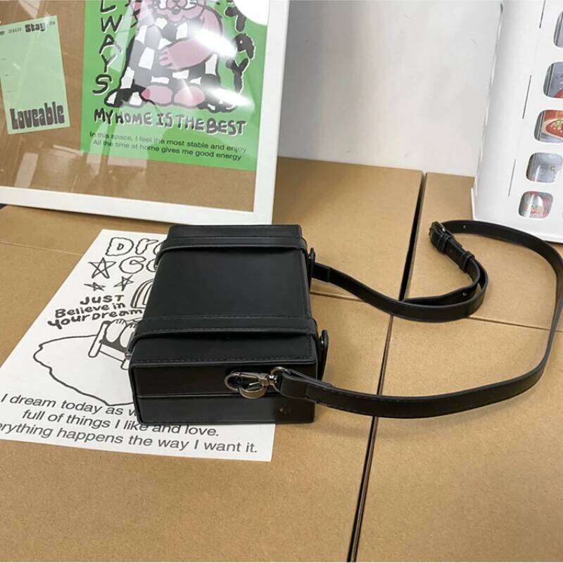 Pu Leather Box Designer Shoulder Messenger for Man Small Square Bag Fashion Woman Handbag New Arrivals