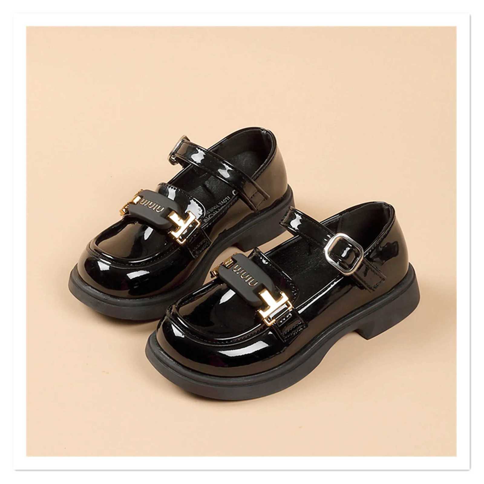 Girls Leather Shoes Summer 2025 New Fashionable and Fashionable Childrens Princess Shoes Big Kids British Style Little Girls XJ250724