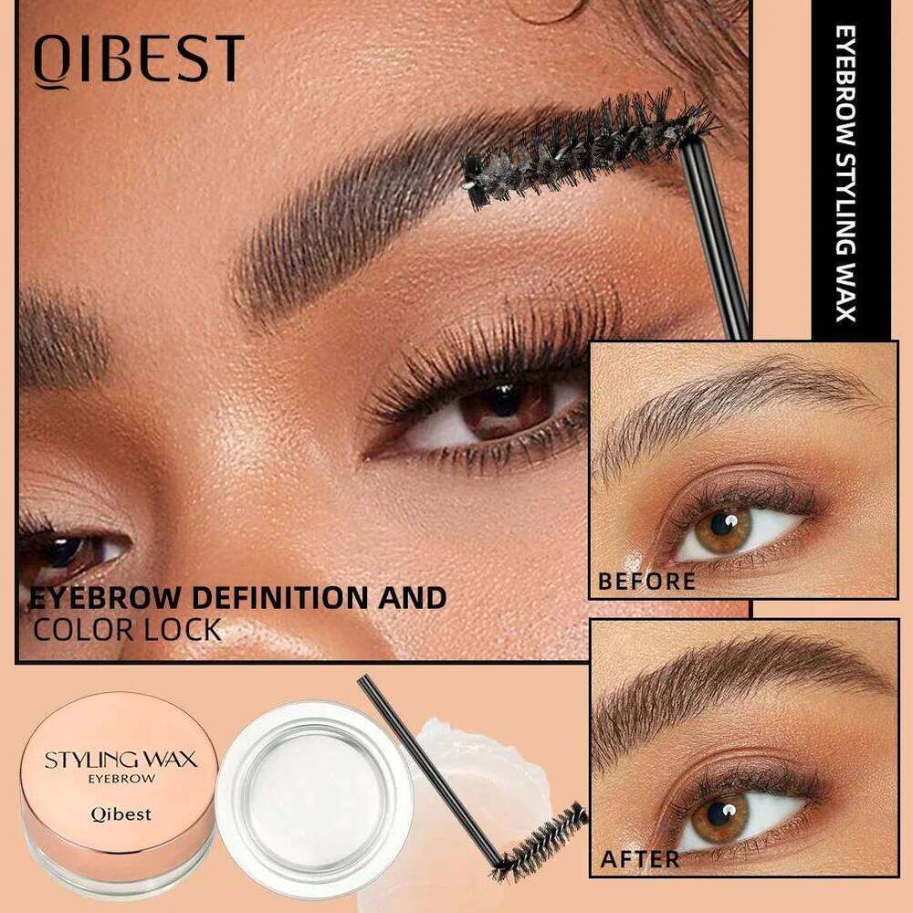 QIBEST Transparent Shape Three-dimensional Waterproof Long-lasting Brow Soap Makeup Eyebrow Styling Gel X250723