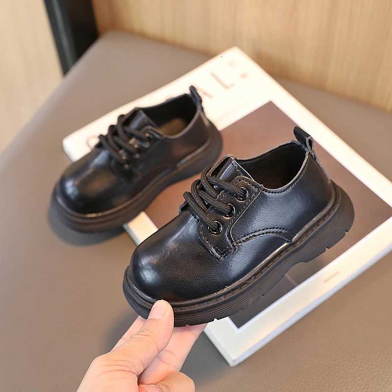 Spring Children Leather Shoes Unisex Light Toddler Kids Casual Shoes Elegant Black Brown 21-30 Fashion School Boys Girls Shoes XJ250724