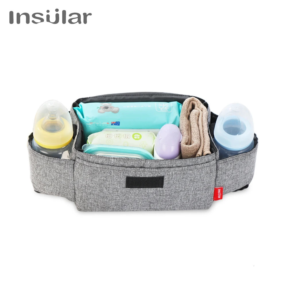 Insular Diaper Bag Baby Milk Bottle Insulation Bags Mummy Storage For Stuff Collection Stroller Accessories Care 250724