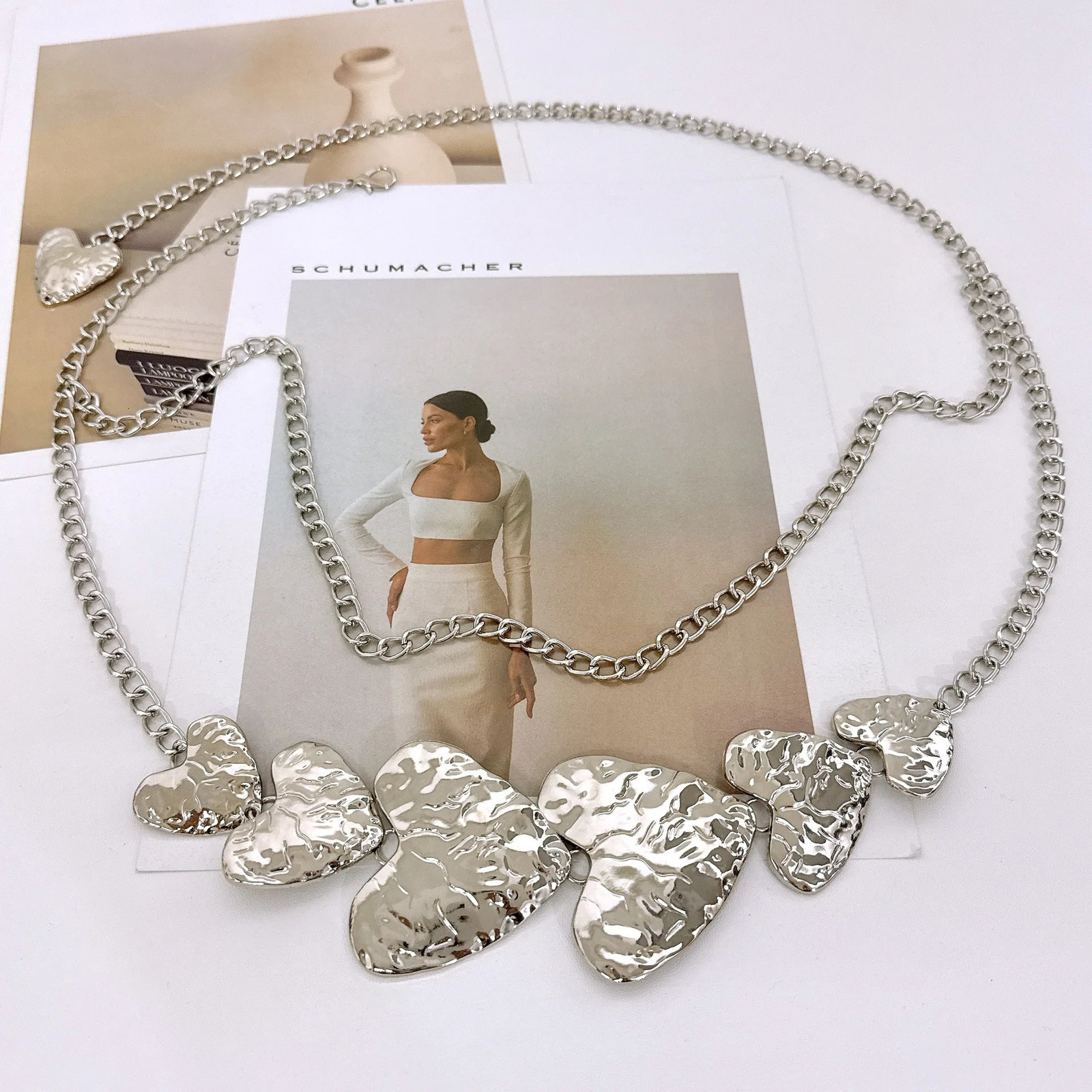 Gothic Waist Belt Chain Party Costume Stylish Metallic Cowboy Jewelry for Jeans Body Jewelry for Women Girls 250722