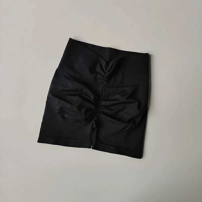 Womens High Waist Sports Shorts Slimming Peach Hip Lifting Running Cycling Gym Tight Three Point Speed Drying Short Pants XJ250724