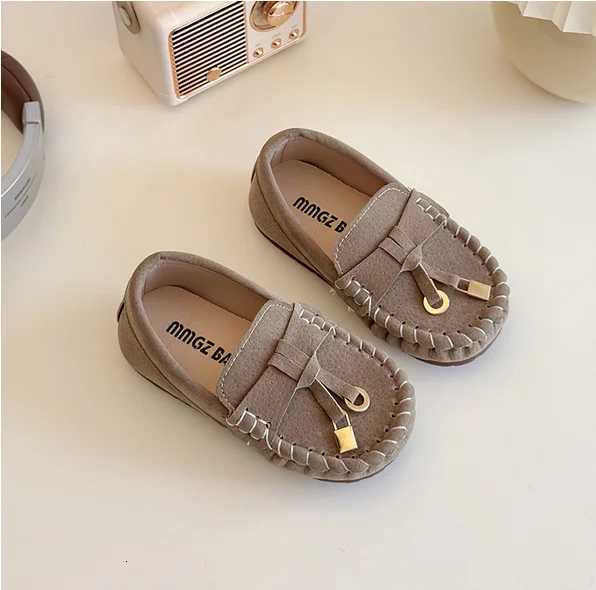 2025 Children Flats Spring Summer Kids Casual Shoes for Girls Moccasin Slip On Lazy Loafers Shallow Tassel Boys Shoes DailyXJ250724