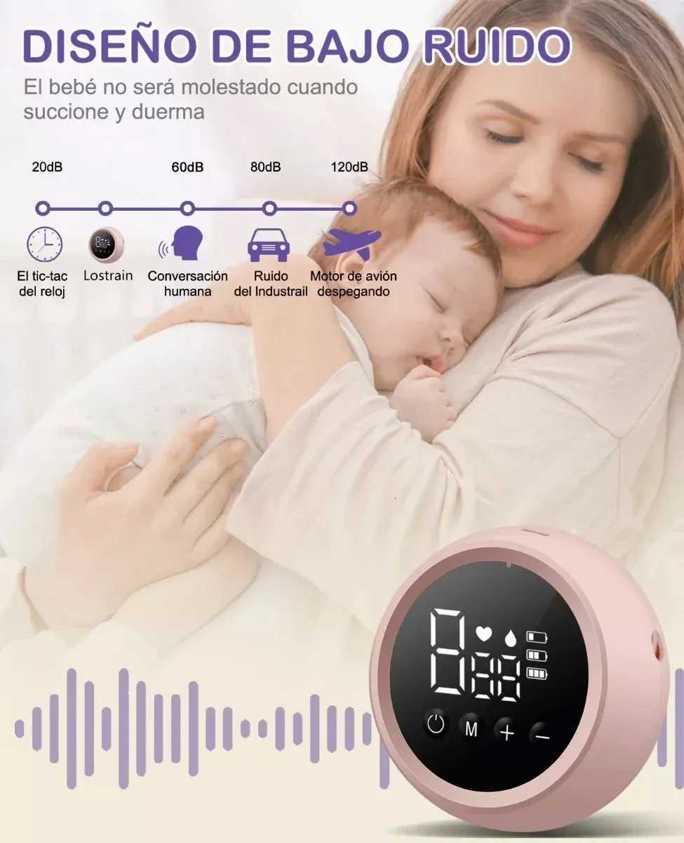 Portable Electric Breast Pump Breast Pump with LED Screen Milk Puller for Breastfeeding Low Noise 180ml Milk Bottle BPA-free X2507241