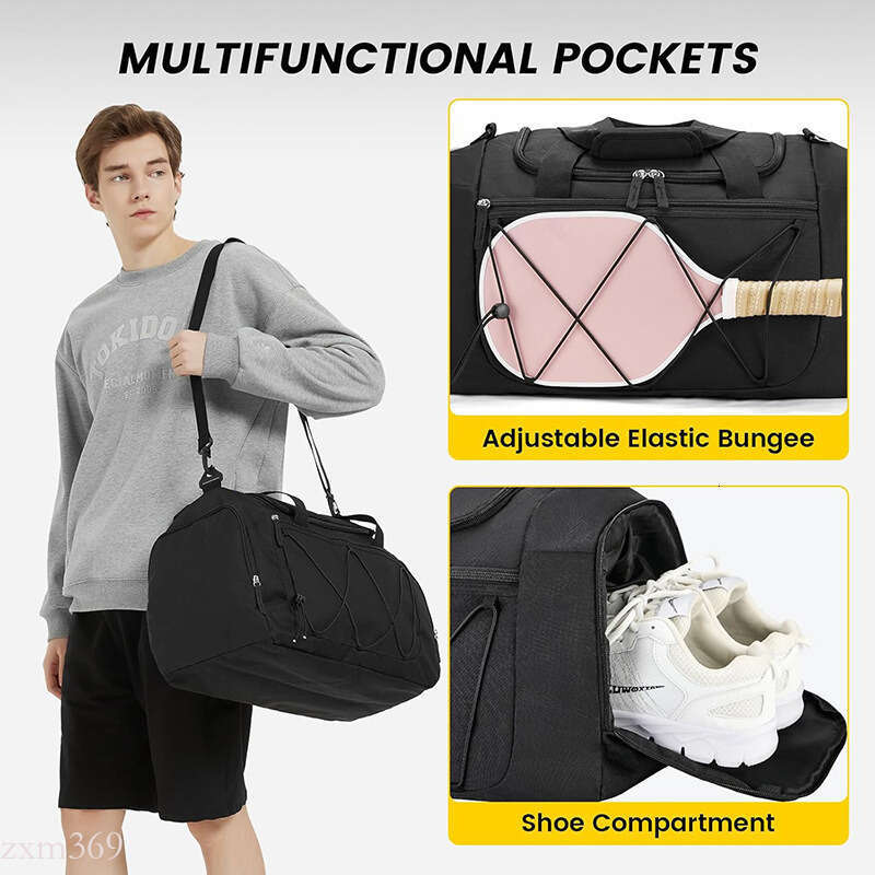 Large Capacity Travel Fashion Trendy Brand Unisex Short Business Trip Handbag Sports Fiess Bag