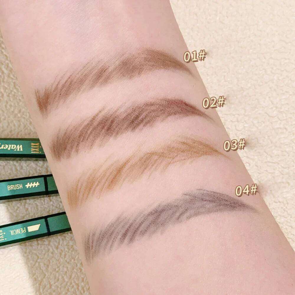 Waterproof Eyeliner Eyebrow Pencil with Brush lti-pose Korean Cosmetics for Women Smooth Eye Brow Pens Make Up X250723