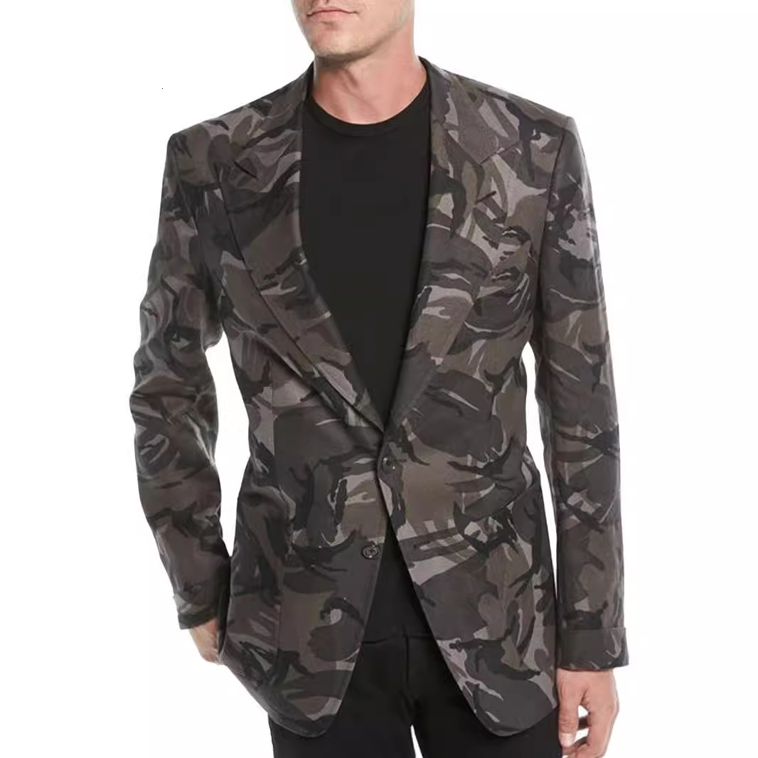 Hot Selling Mens Cross-Century Classic Single Suit Mens Four Seasons High-End American Style Small Blazer Jacket
