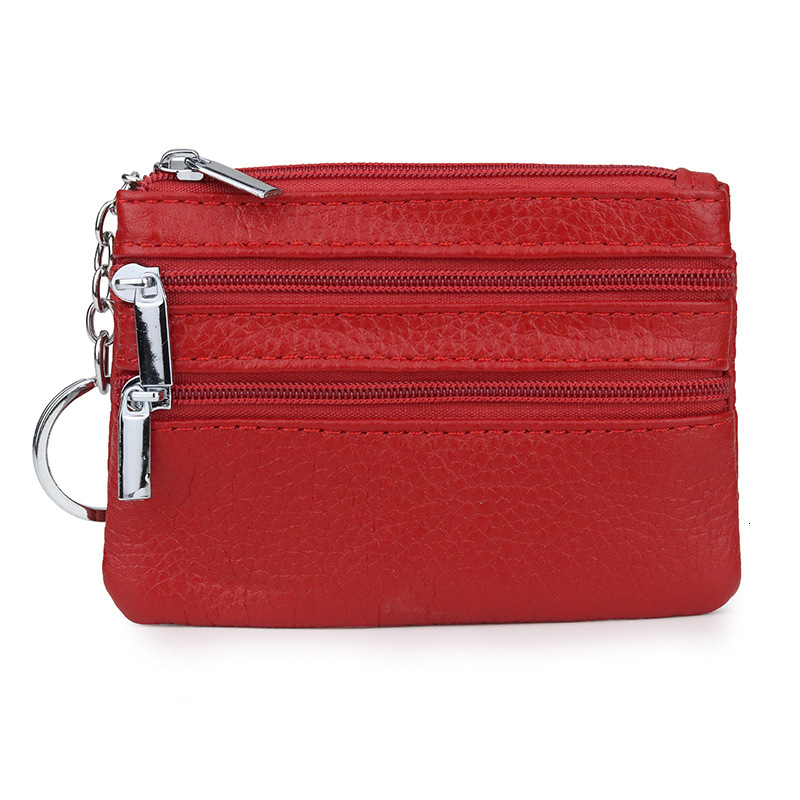 Free Shipping Designer Bag, First Layer Cowhide Key Box, European And American Coin Wallet, Bus Card Holder, Portable Credit Card Holder