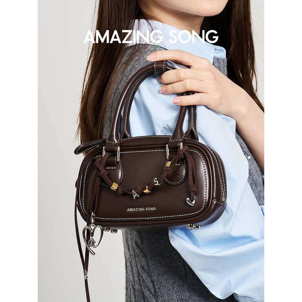 Luxury designer niche commuter shoulder hand-held mahjong bag