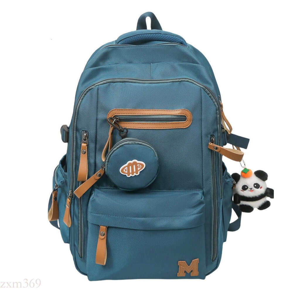 Lightweight for Female Middle High School Students, Large Capacity Men's Backpack with Air Cushion and Spine Protection, New Model