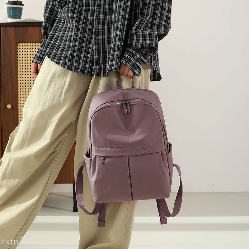 Colorful Fox Women casual Commuting Travel Computer Backpack Nylon Large Capacity College Student Schoolbag