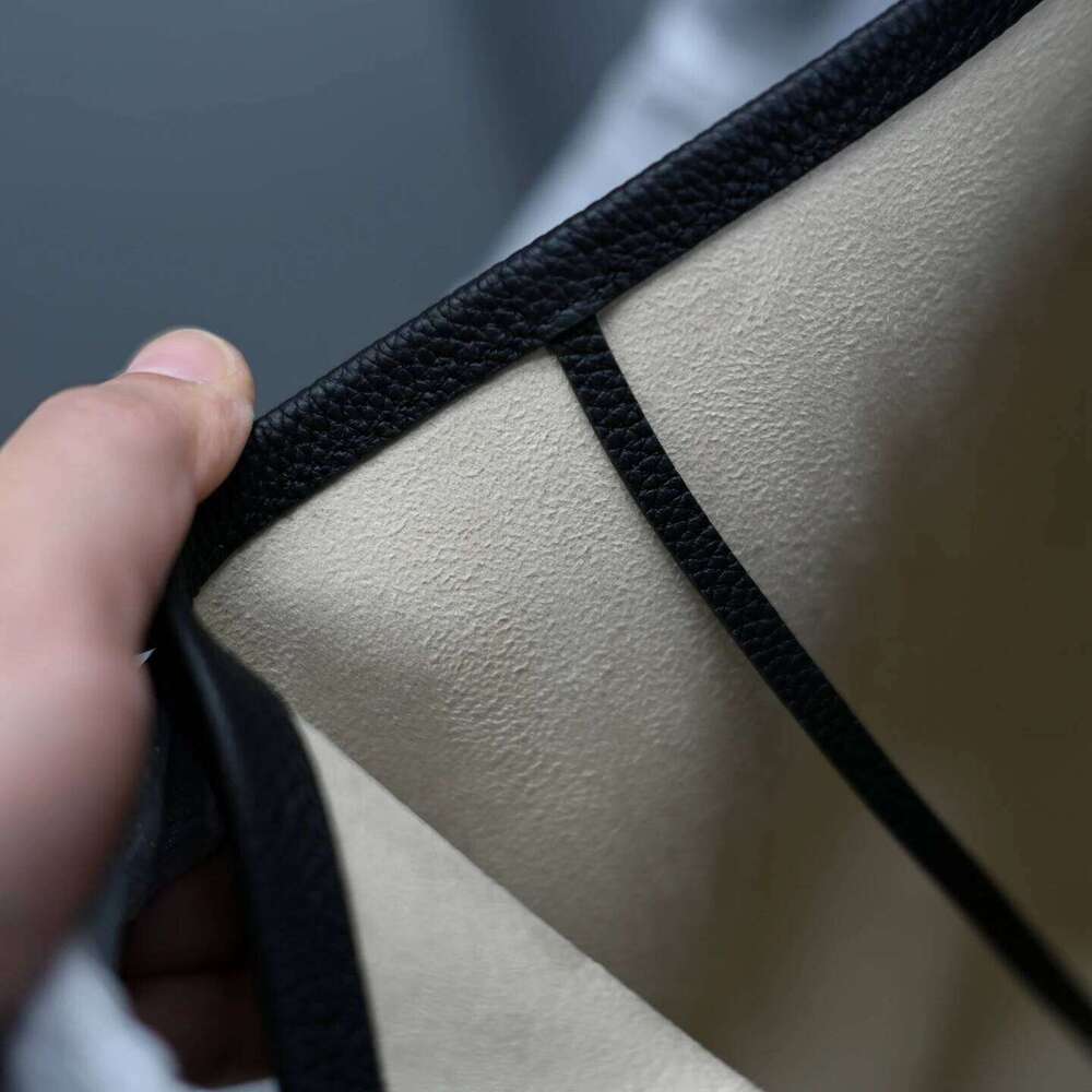 Leather Bucket Handbag Women's Tote Bag Large Capacity Simple Fashion New Top-Grain Cowhide