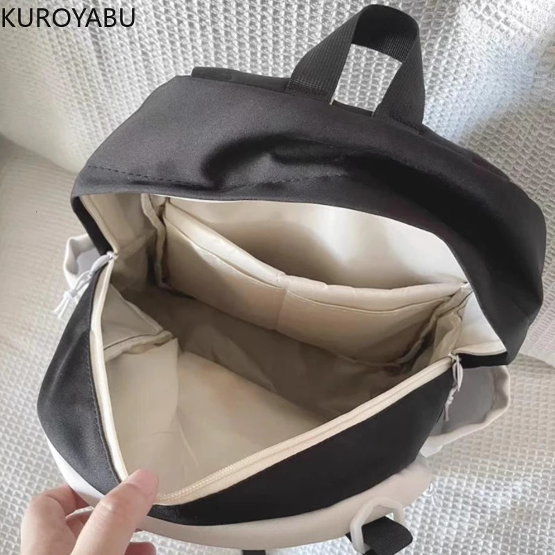 Backpack Women Gothic Embroidery Rabbit Back School Anime Backpacks for Ladies Versatile Casual High Street Y2k Bags 250723