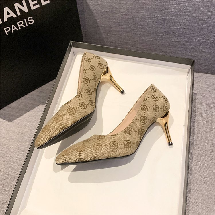 free shipping designer high heels A-line high-heeled sandals letter 7cm 9cm heel high-heeled shoes women's shoes